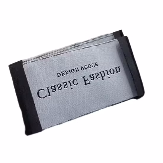 Custom Clothing Taggs Labels Garment Custom Heat Transfer Woven Label for Bag Clothing